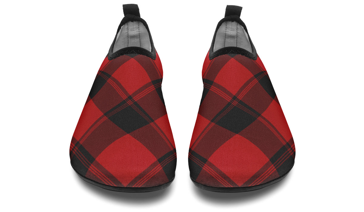 Toffee Apple Plaid Water Shoes