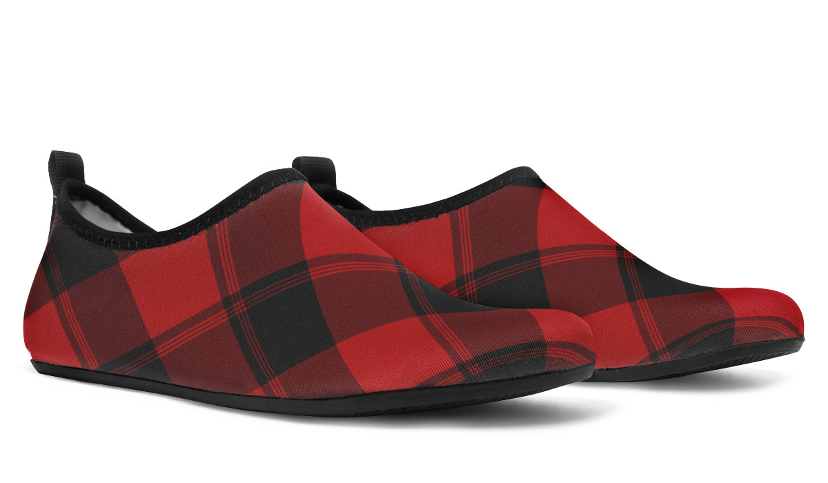 Toffee Apple Plaid Water Shoes