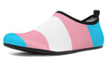 Trans Flag Water Shoes - Offbeat Sweetie