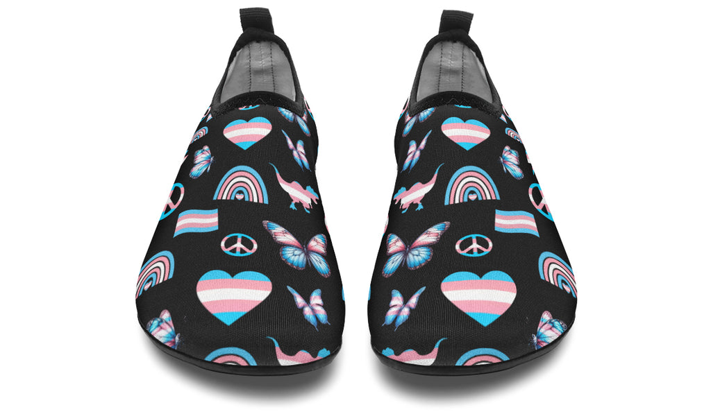 Trans Love Water Shoes - Offbeat Sweetie