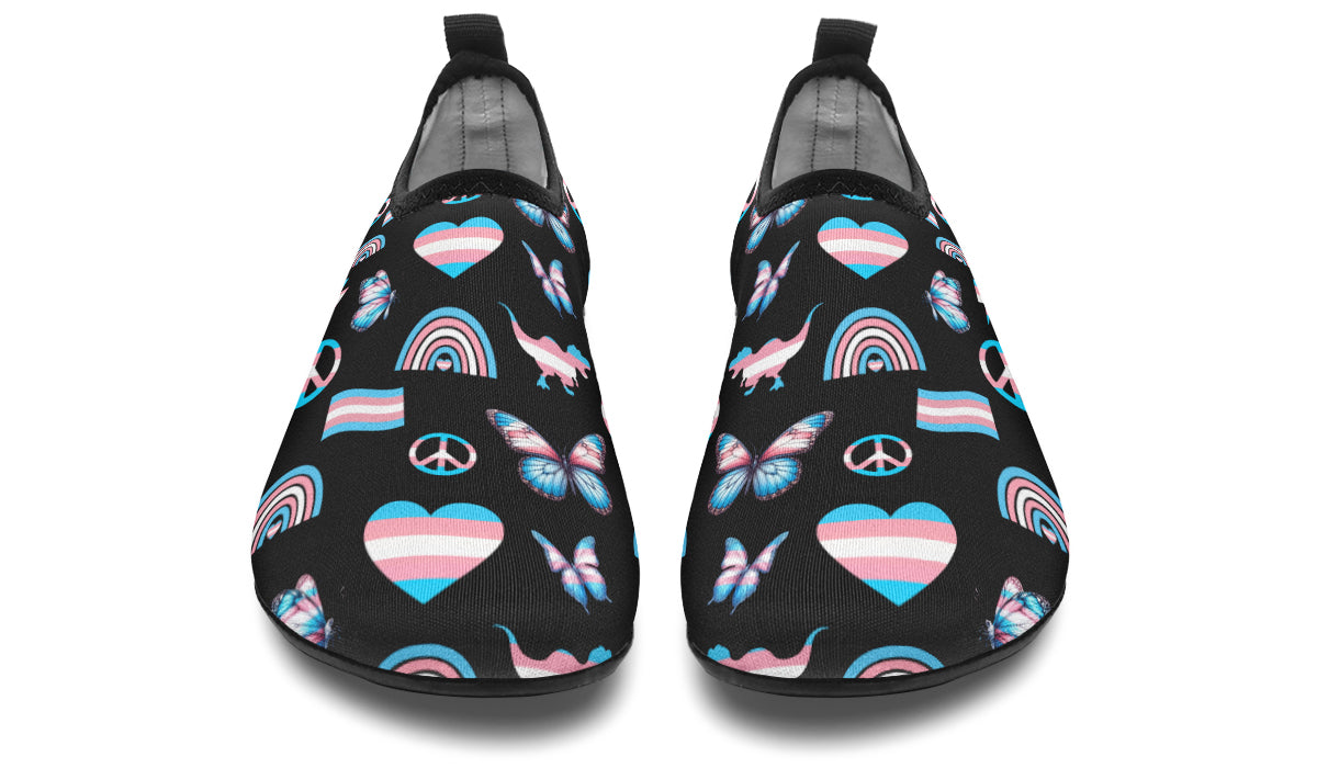 Trans Love Water Shoes - Offbeat Sweetie