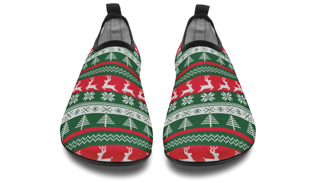 Ugly Christmas Water Shoes - Offbeat Sweetie