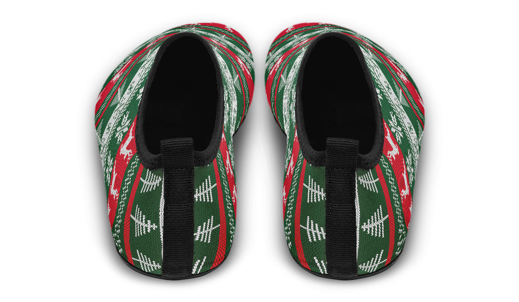 Ugly Christmas Water Shoes - Offbeat Sweetie