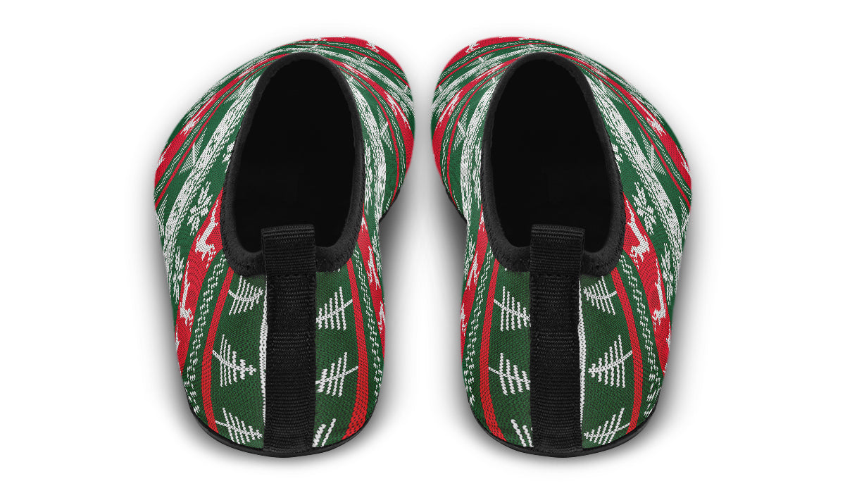 Ugly Christmas Water Shoes - Offbeat Sweetie