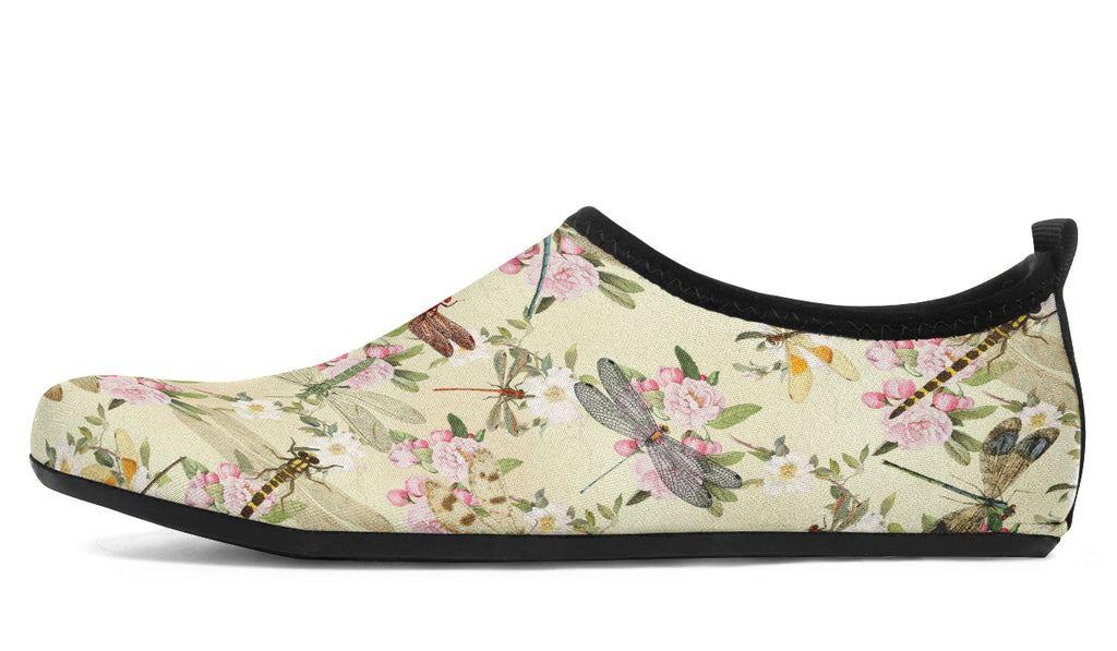 Vintage Dragonflies Water Shoes - Offbeat Sweetie