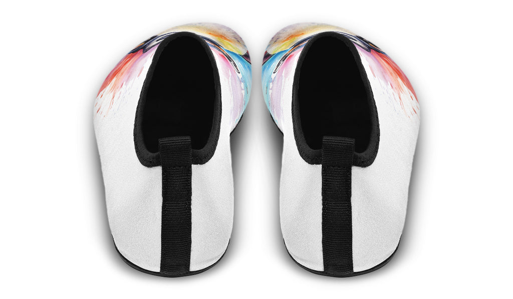 Watercolour Penguin Water Shoes - Offbeat Sweetie
