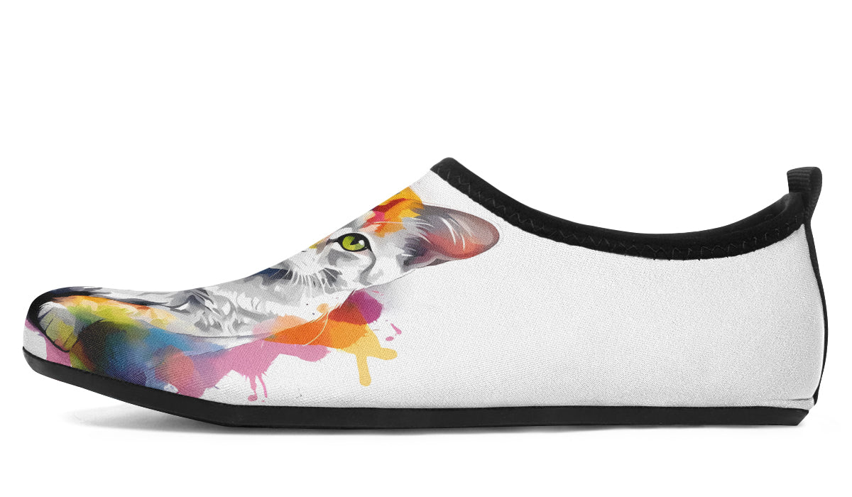 Kitty On My Foot Water Shoes - Offbeat Sweetie