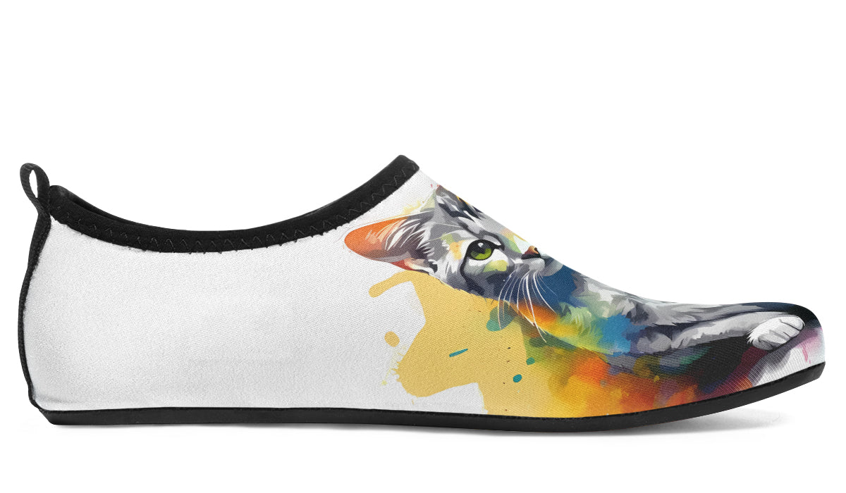 Kitty On My Foot Water Shoes - Offbeat Sweetie