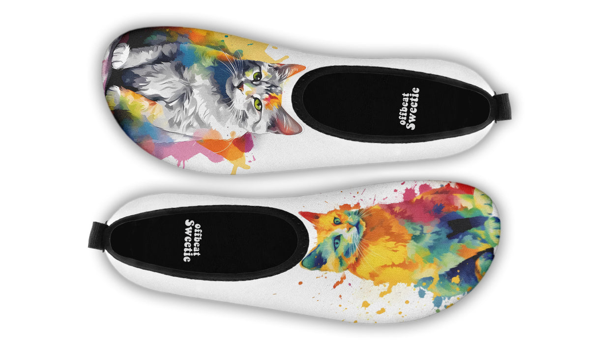 Kitty On My Foot Water Shoes - Offbeat Sweetie