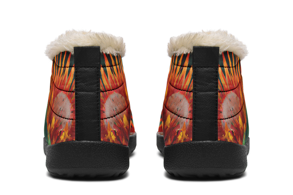 Australian Bouquet Winter Shoes - Offbeat Sweetie