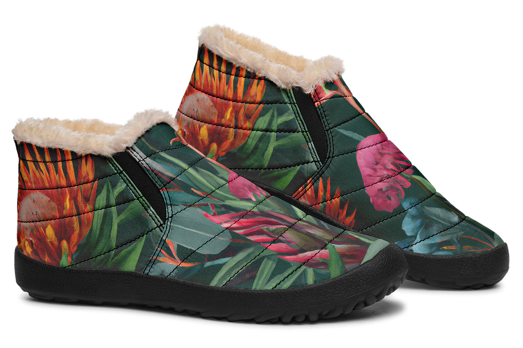 Australian Bouquet Winter Shoes - Offbeat Sweetie