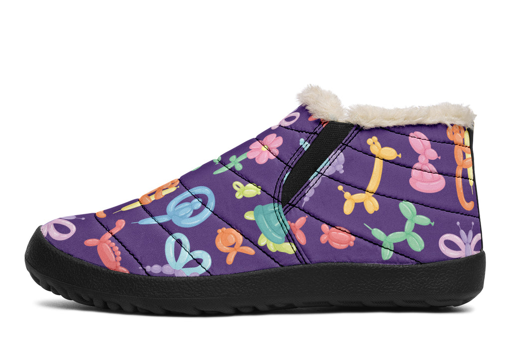 Balloon Animals Winter Shoes - Offbeat Sweetie