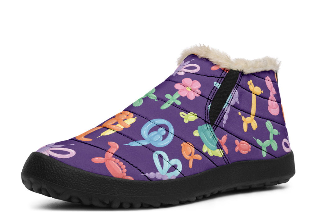 Balloon Animals Winter Shoes - Offbeat Sweetie
