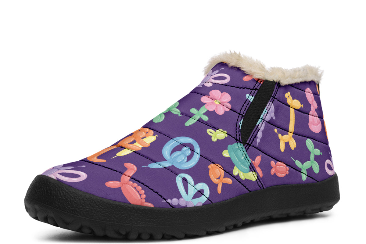 Balloon Animals Winter Shoes - Offbeat Sweetie