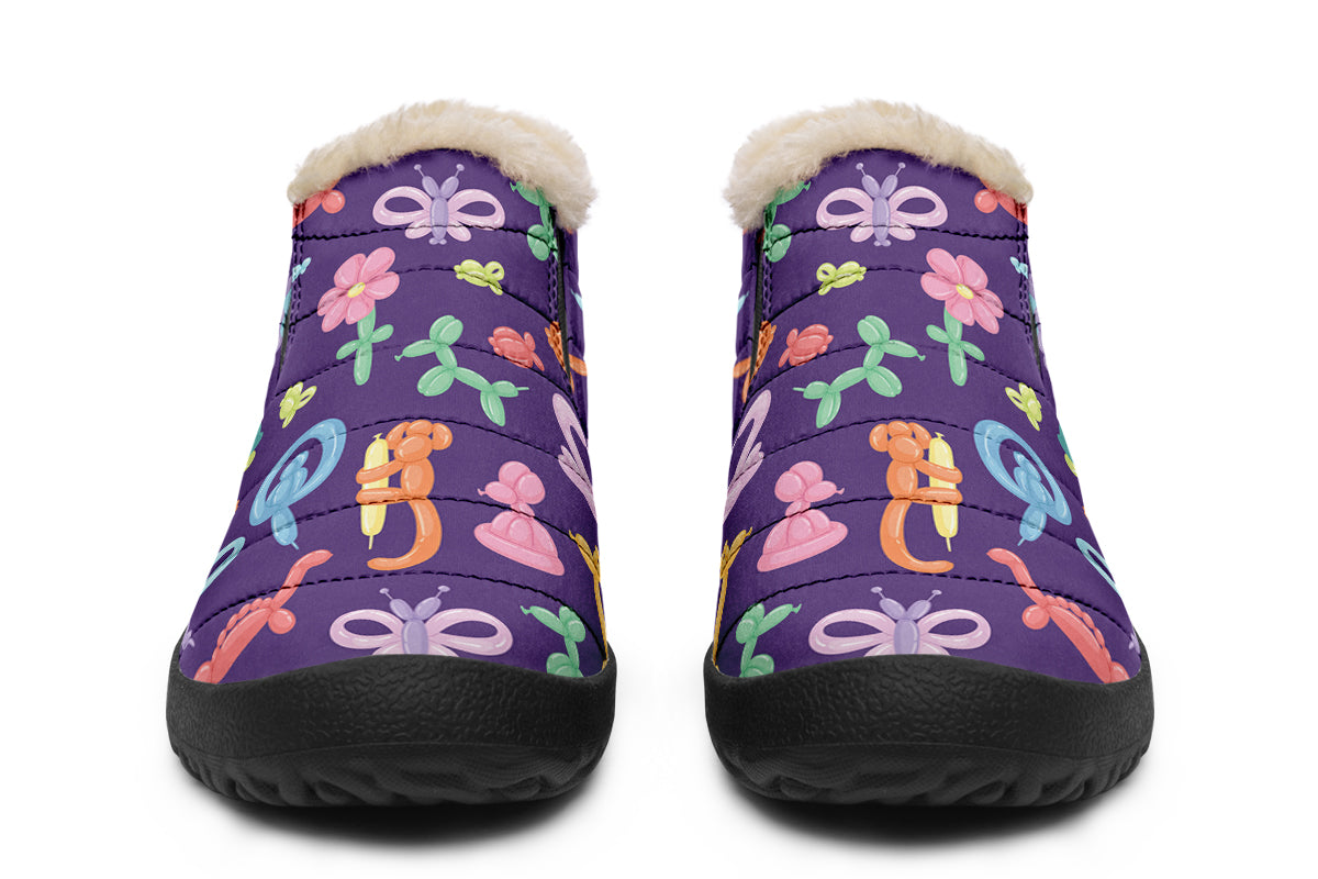 Balloon Animals Winter Shoes - Offbeat Sweetie