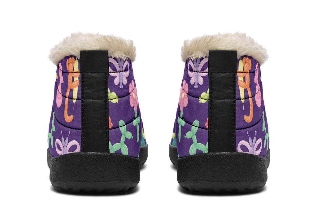 Balloon Animals Winter Shoes - Offbeat Sweetie
