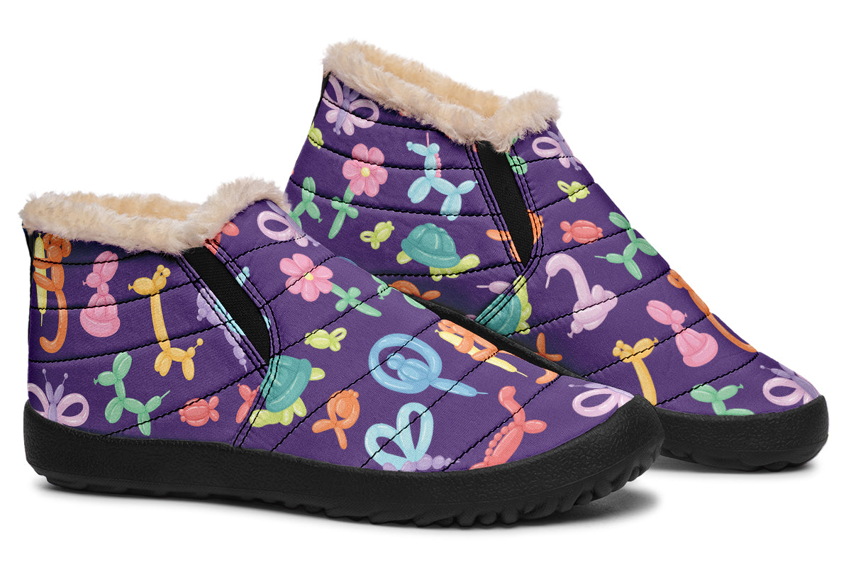 Balloon Animals Winter Shoes - Offbeat Sweetie