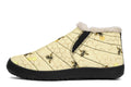 Busy Bees Winter Shoes - Offbeat Sweetie