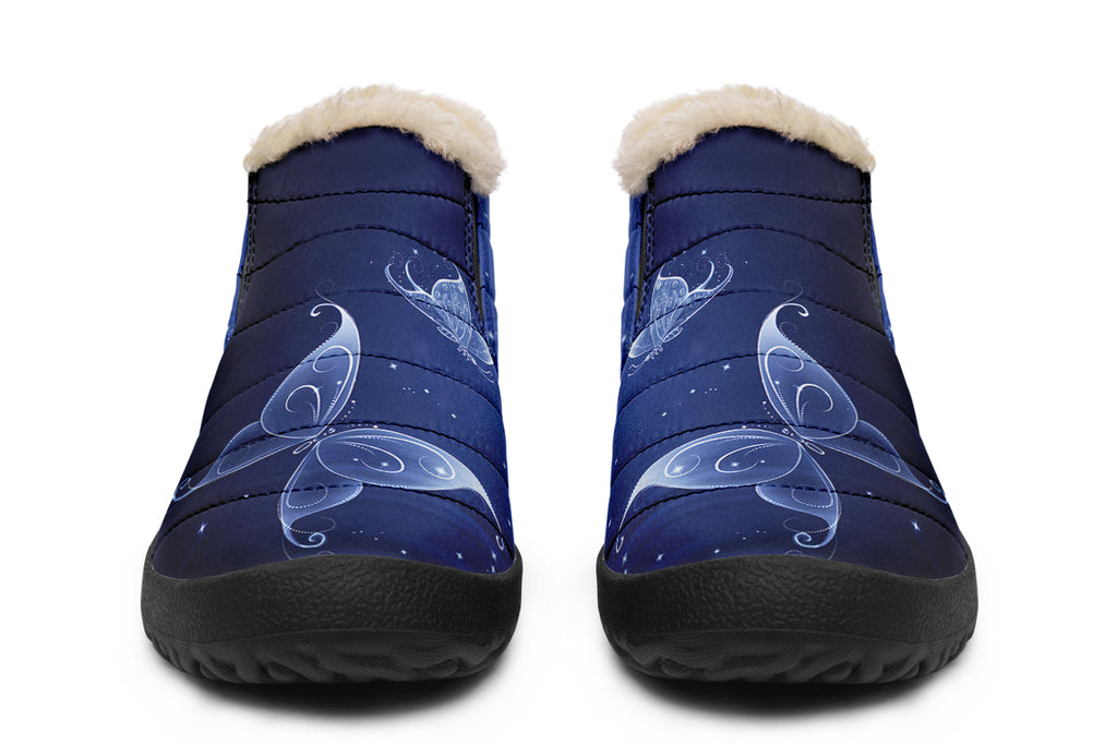 Butterfly Magic Winter Shoes - Offbeat Sweetie