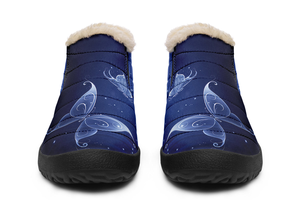 Butterfly Magic Winter Shoes - Offbeat Sweetie