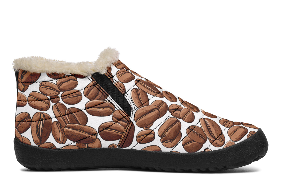 Coffee Beans Winter Shoes