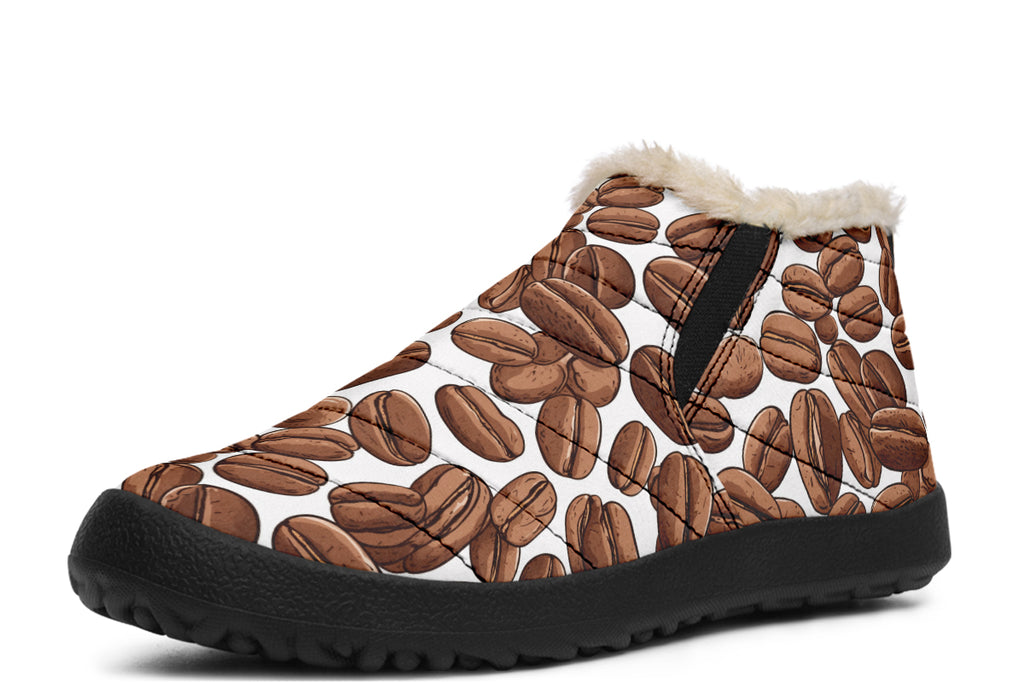 Coffee Beans Winter Shoes