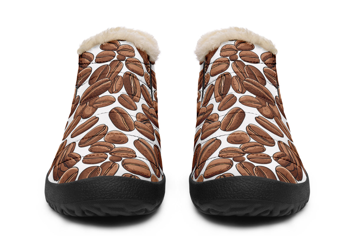Coffee Beans Winter Shoes