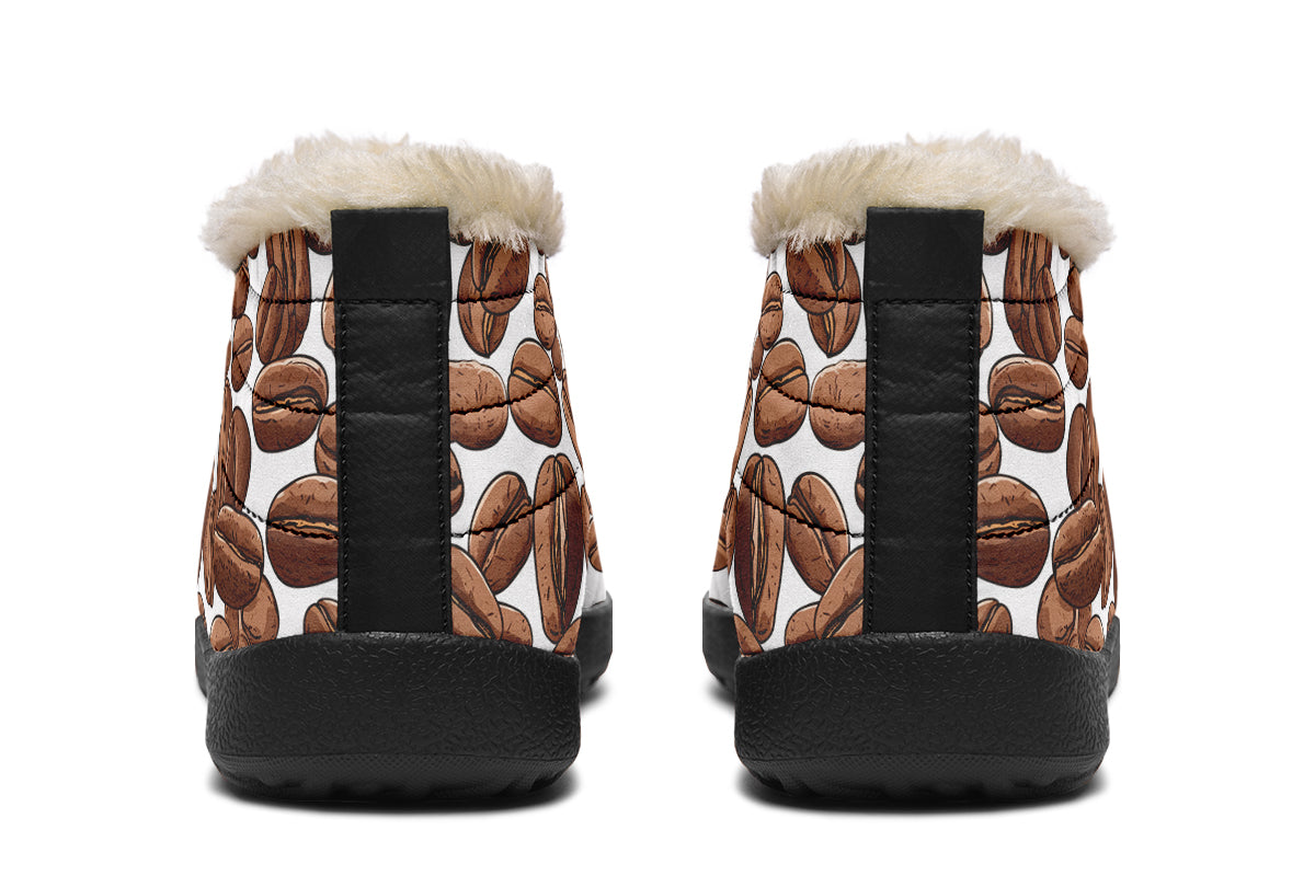 Coffee Beans Winter Shoes