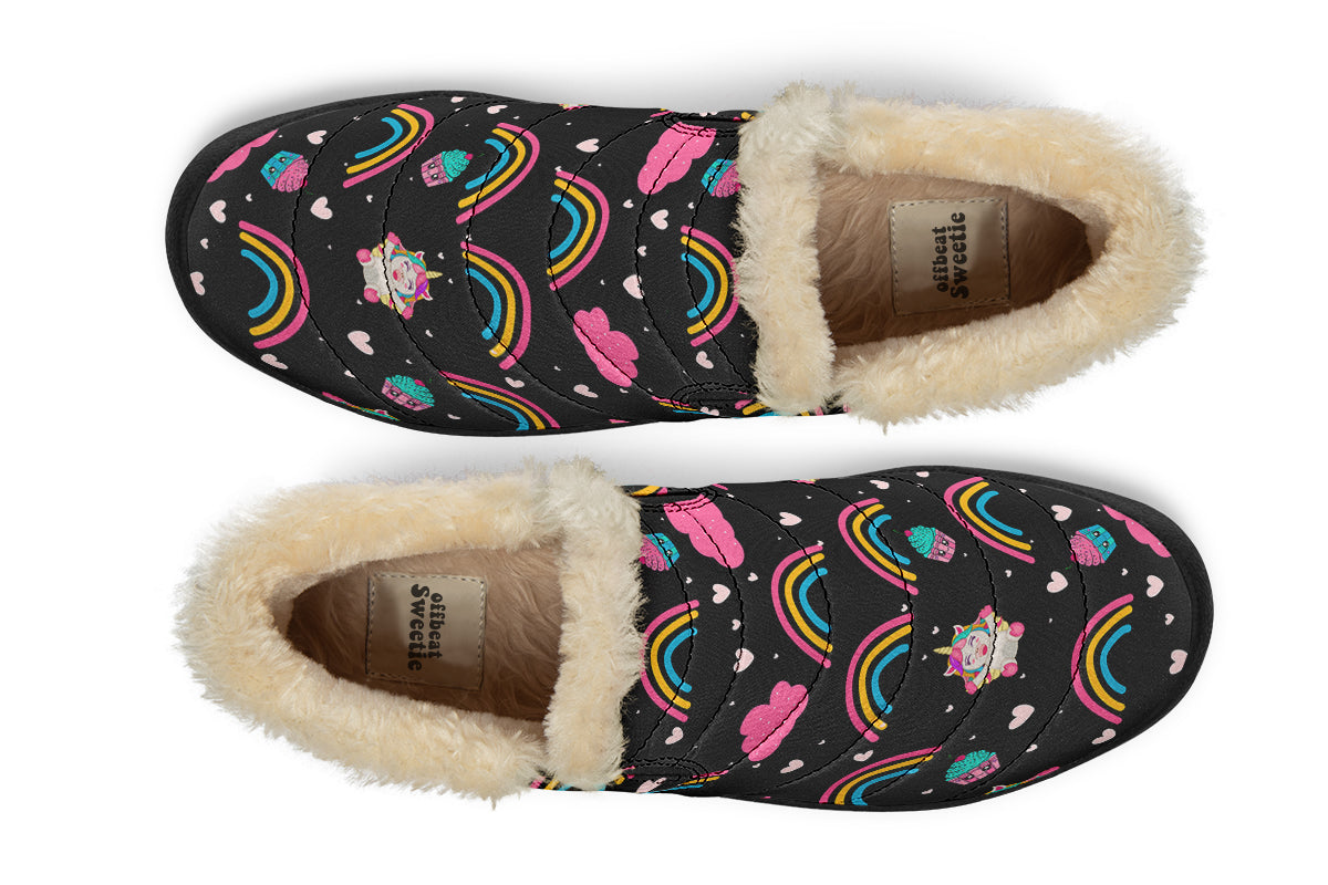 Cutesy Unicorns Winter Shoes - Offbeat Sweetie