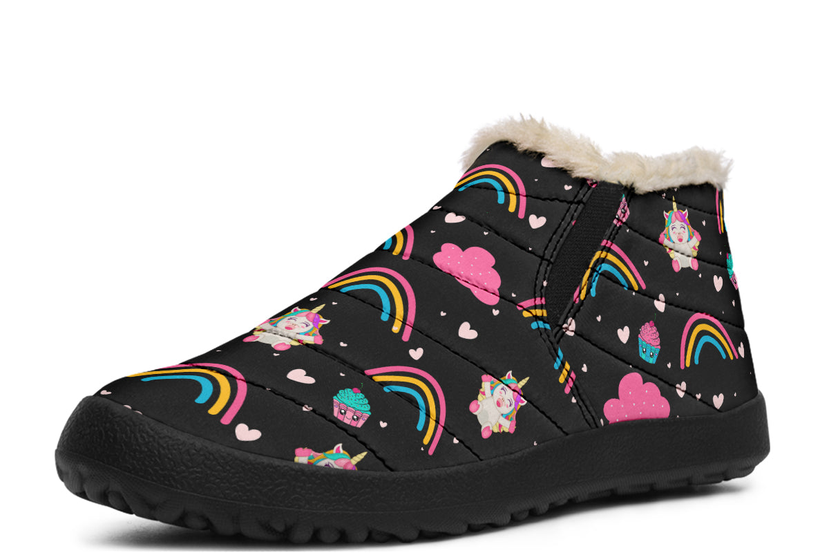 Cutesy Unicorns Winter Shoes - Offbeat Sweetie