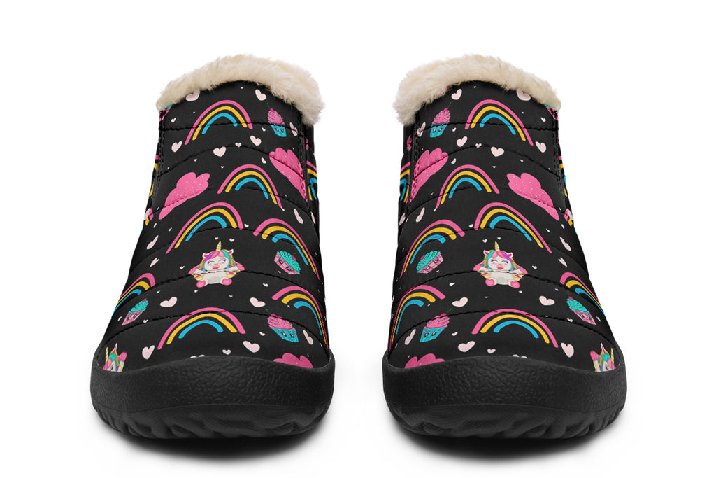 Cutesy Unicorns Winter Shoes - Offbeat Sweetie