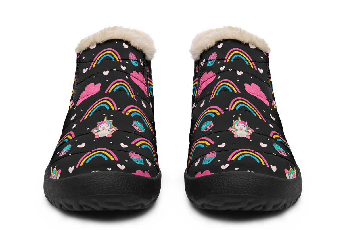 Cutesy Unicorns Winter Shoes - Offbeat Sweetie