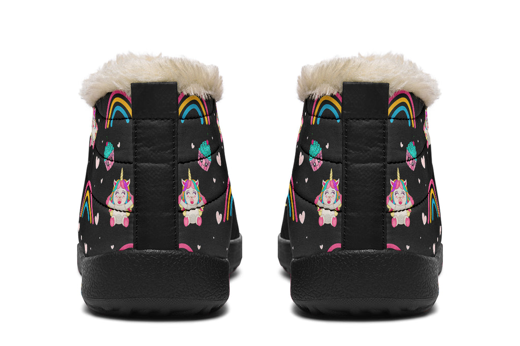 Cutesy Unicorns Winter Shoes - Offbeat Sweetie