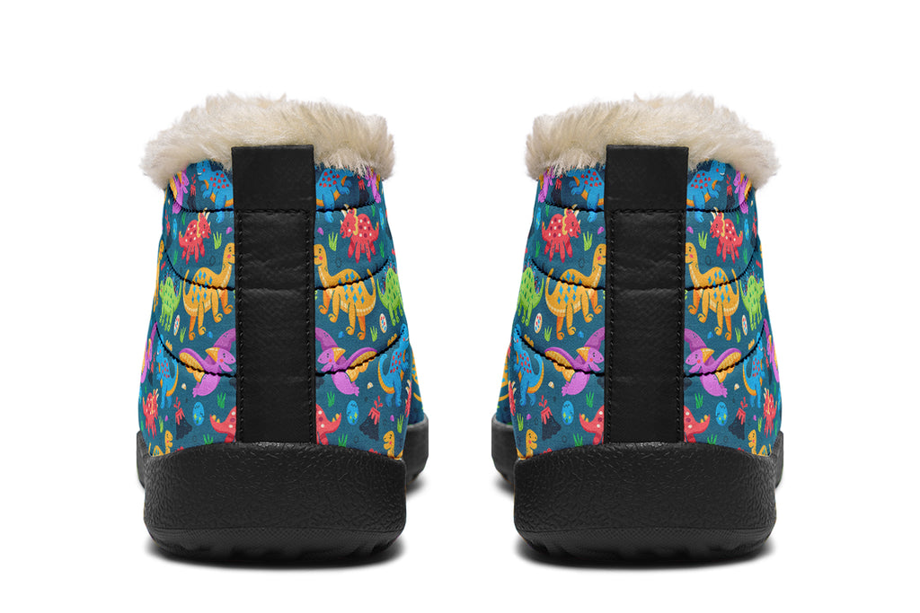 Dinosaur Friends Winter Shoes - Offbeat Sweetie