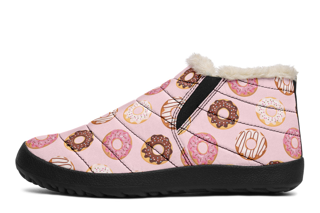 Donut Stop Me Now Winter Shoes - Offbeat Sweetie