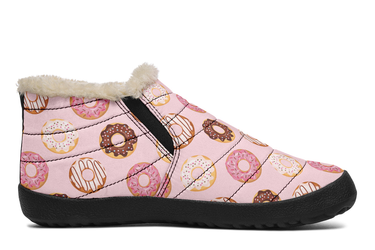 Donut Stop Me Now Winter Shoes - Offbeat Sweetie