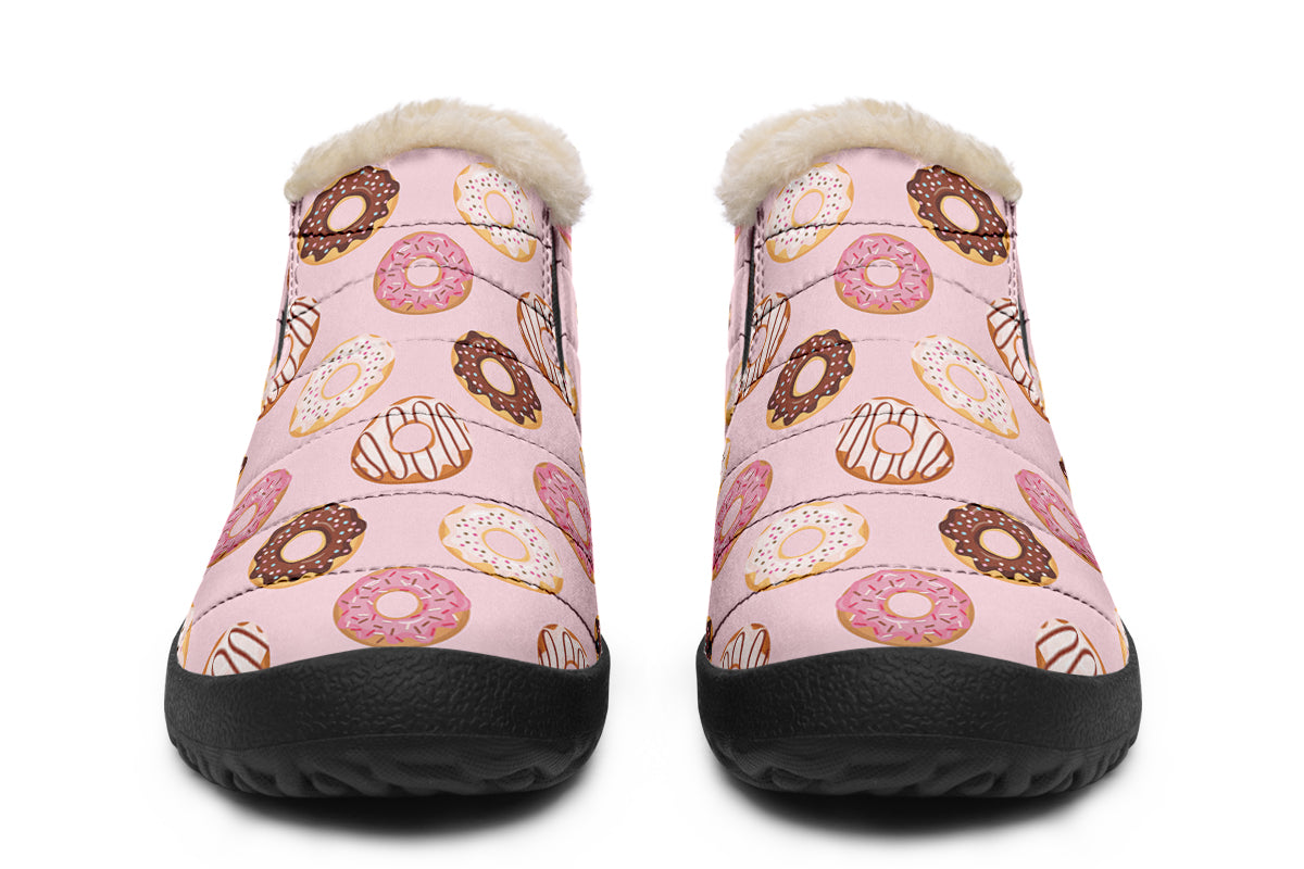 Donut Stop Me Now Winter Shoes - Offbeat Sweetie