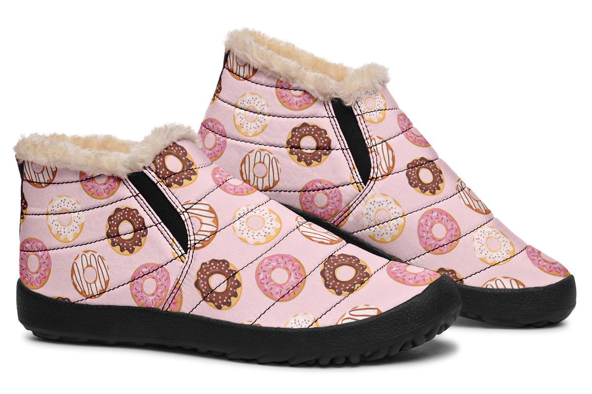 Donut Stop Me Now Winter Shoes - Offbeat Sweetie
