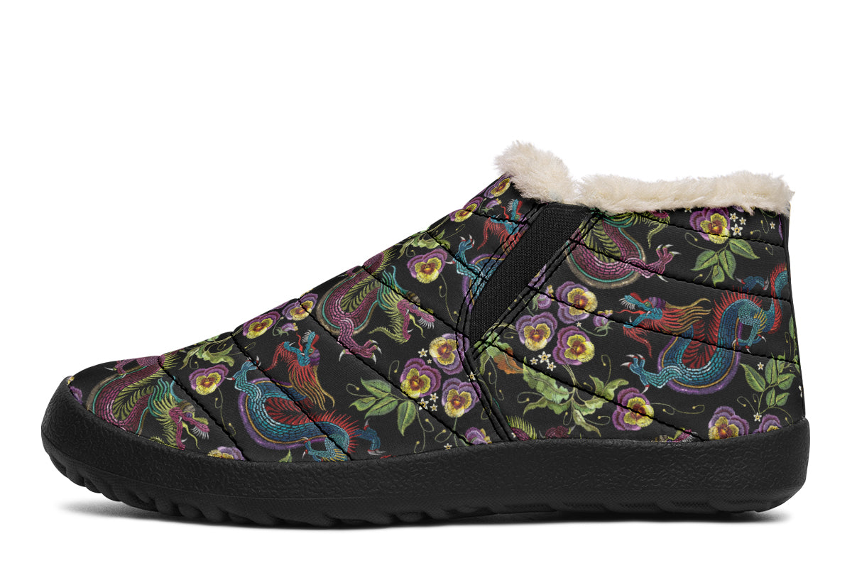 Dragon Noir Winter Shoes