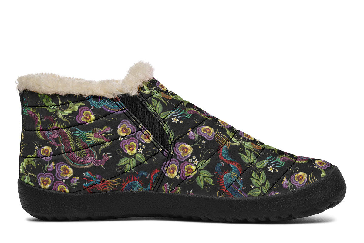 Dragon Noir Winter Shoes
