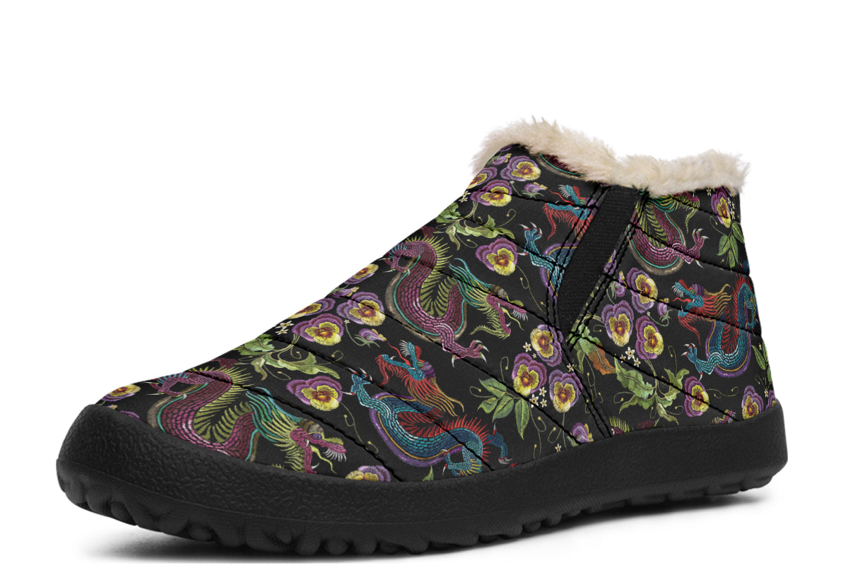 Dragon Noir Winter Shoes