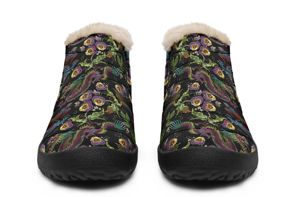 Dragon Noir Winter Shoes