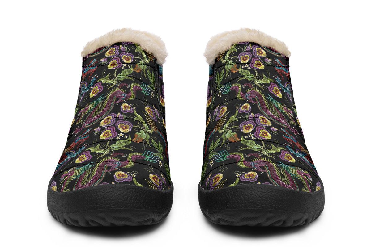 Dragon Noir Winter Shoes