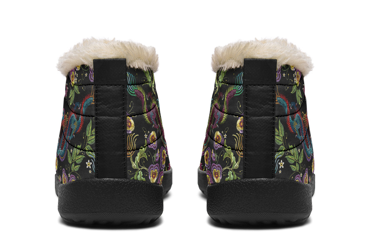 Dragon Noir Winter Shoes