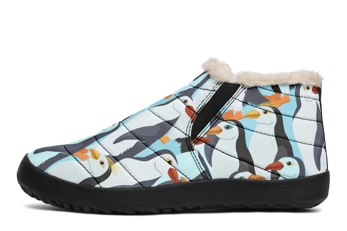 Penguin Party Winter Shoes - Offbeat Sweetie