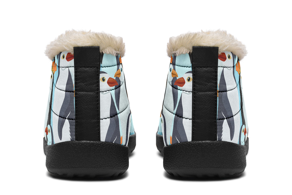 Penguin Party Winter Shoes - Offbeat Sweetie
