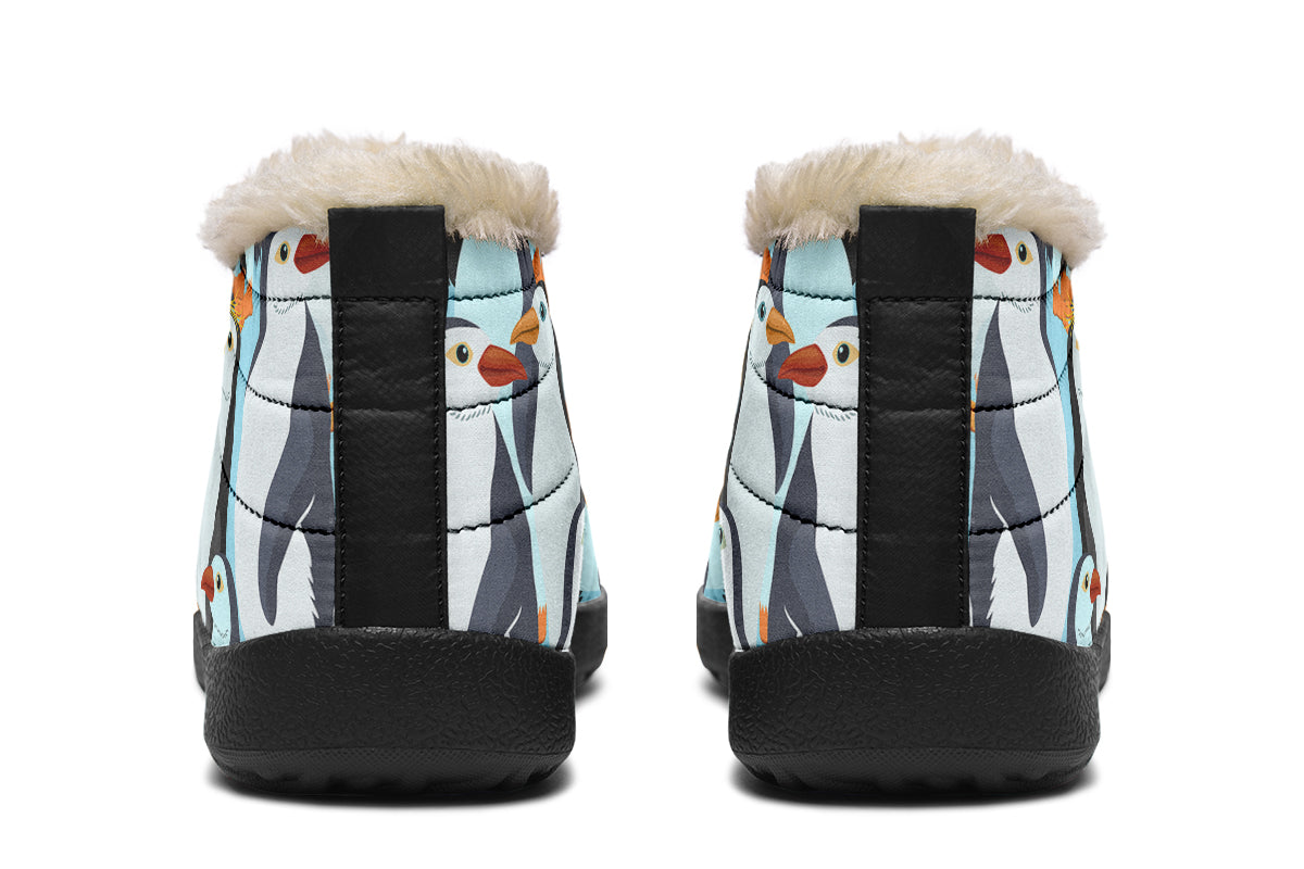 Penguin Party Winter Shoes - Offbeat Sweetie