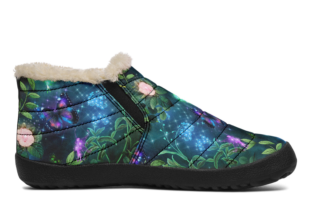Enchanted Garden Winter Shoes - Offbeat Sweetie