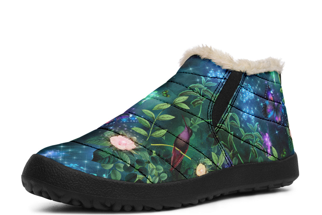 Enchanted Garden Winter Shoes - Offbeat Sweetie