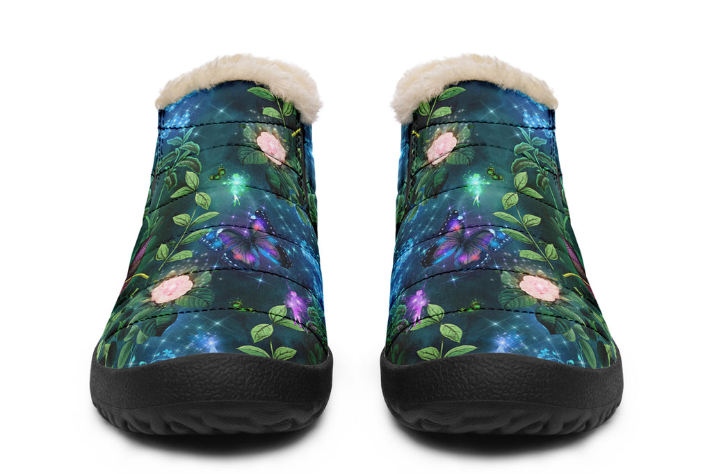 Enchanted Garden Winter Shoes - Offbeat Sweetie